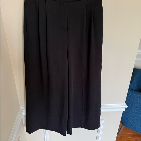 TOP SHOP Women’s Size 4 Ultra Wide Leg Trouser Pants Boho Summer Vacation Casual - Picture 2 of 6